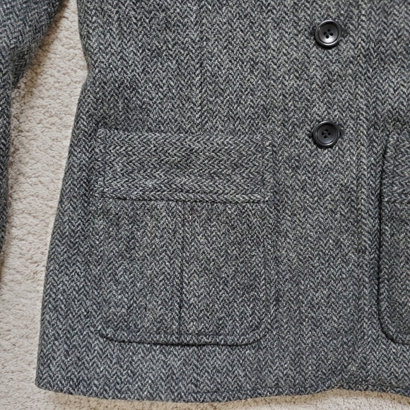 Vintage Herringbone Wool Jacket - Picture 9 of 9